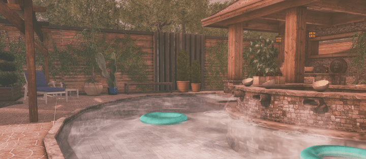 Paradise by the Poolside&nbsp;Lights